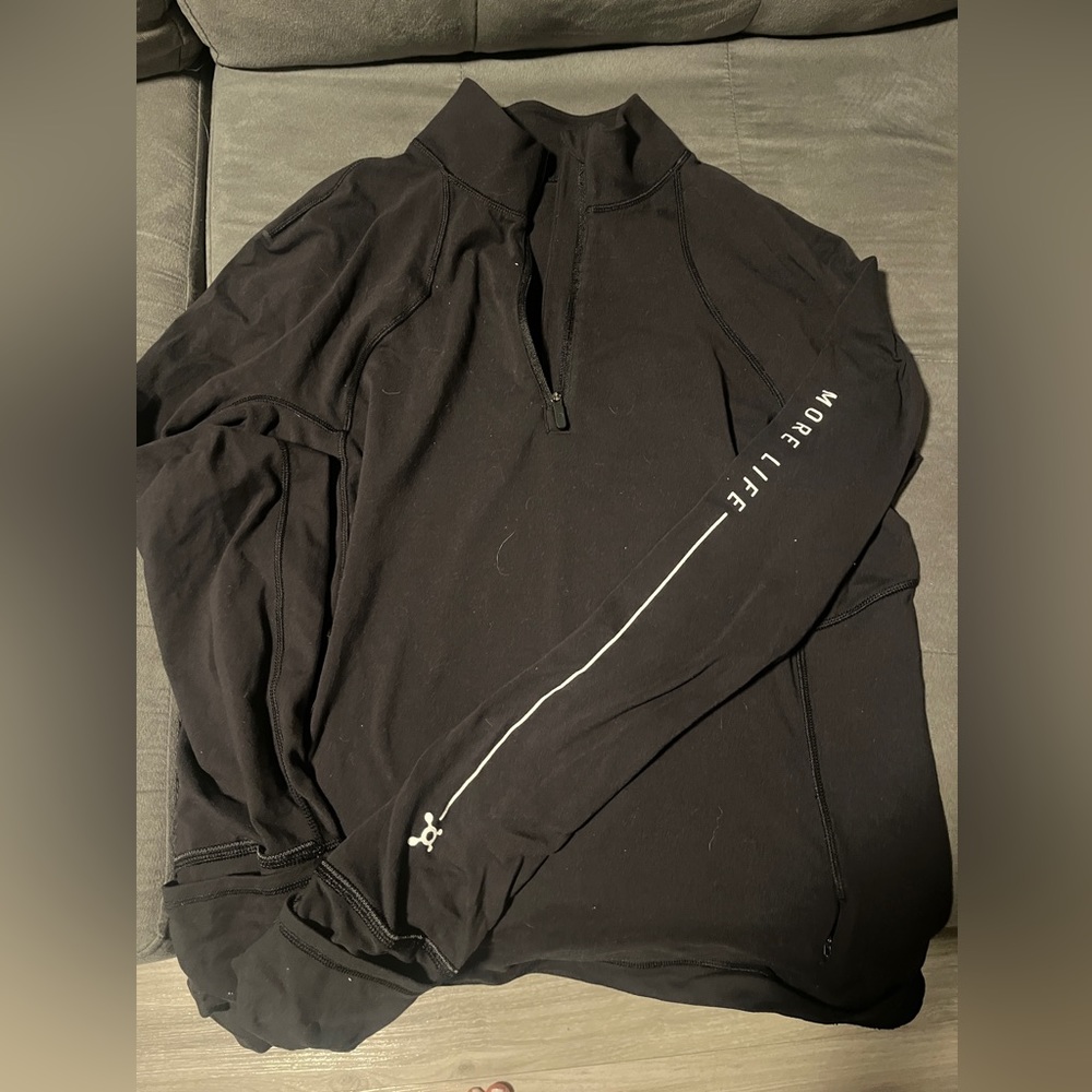 Orangetheory lululemon Rulu Run 1/2 Zip Size 10